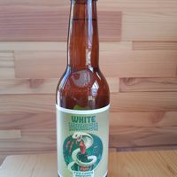 White Mamba Beer, with coriander and cumin, so different and GOOD! at Flower Burger in Rotterdam