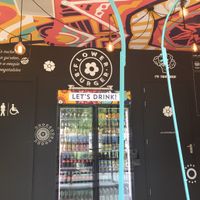 Inside at Flower Burger in Rotterdam