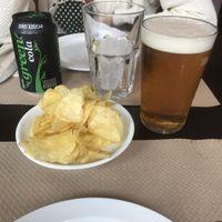 Cerveza aperitivo at Vegania in Madrid