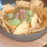 Nachos at Vegania in Madrid