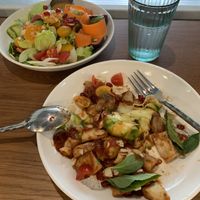 I had already eaten some before I had the bright idea to take the pic to share.  at Man & The Figs in Bangkok