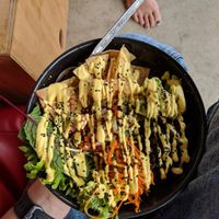 Nacho bowl at Paseyo in Mullumbimby