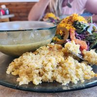 Healthy combo at Choice Health Bar in Paia