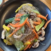 Jabache sweet potato noodlees  at Seoul Vibe in Koh Phangan
