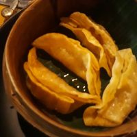 Fried dumplings at Seoul Vibe in Koh Phangan