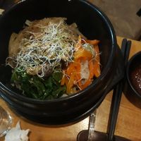 Rice bowl (bimibap) at Seoul Vibe in Koh Phangan