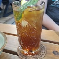 Home Made ice tea Peach at King's Caffe in Malinska