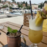 Yummie cocktails  at King's Caffe in Malinska