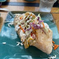 Vegan burrito con falafel   at King's Caffe in Malinska