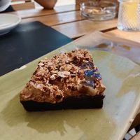 gluten-free chocolate cake at King's Caffe in Malinska