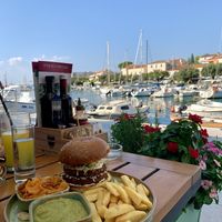   at King's Caffe in Malinska