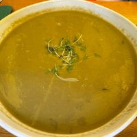Mushroom cream soup  at My Secret Garden Cafe in Vienna