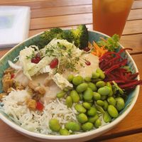 Kyoto bowl at My Secret Garden Cafe in Vienna