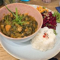 Curry at My Secret Garden Cafe in Vienna