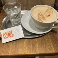 Chai latte  at My Secret Garden Cafe in Vienna