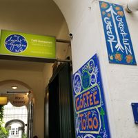 Sign at My Secret Garden Cafe in Vienna