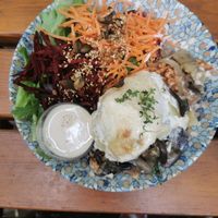 Moussaka at My Secret Garden Cafe in Vienna