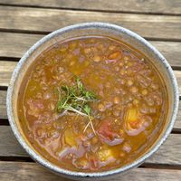 Linsensuppe  at My Secret Garden Cafe in Vienna
