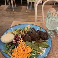 Falafel bowl  at My Secret Garden Cafe in Vienna
