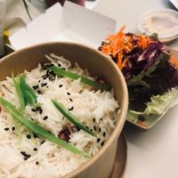 Curry of the Day (always vegan) at My Secret Garden Cafe in Vienna