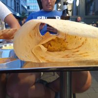 Masala dosa at Saravana Bhavan in Brussels