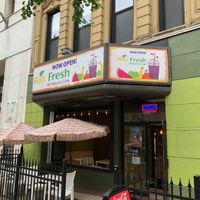 Store front at Rio Fresh Cafe in Columbus