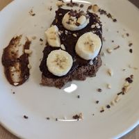 Banana chocolate peanut butter bread  at bistro ZDRAVO in Sarajevo