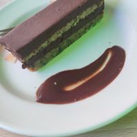 Desserts at bistro ZDRAVO in Sarajevo