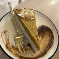 Pumpkin cheesecake   at bistro ZDRAVO in Sarajevo