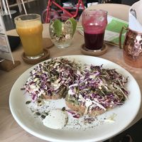 Sandwiches with “cream cheese” at bistro ZDRAVO in Sarajevo