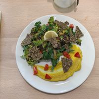 Lentil salad! at bistro ZDRAVO in Sarajevo