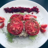 sandwiches  at bistro ZDRAVO in Sarajevo