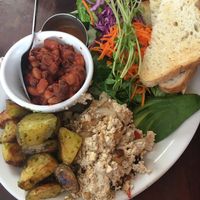 build your own breakfast vegan at Mo:Lé - Pandora in Victoria