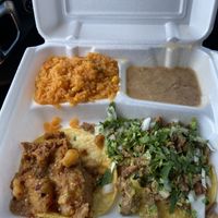 Taco Lunch Plate (Super Satisfying and YUMMY)  at Borreguitas in Pomona