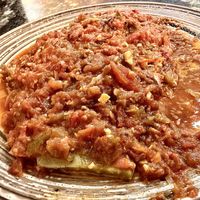 Nopal dish  at Borreguitas in Pomona