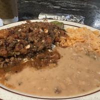 Nopal relleno con asada!  at Borreguitas in Pomona