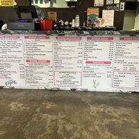 Menu 5/18/2026  at Borreguitas in Pomona