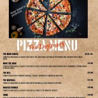 Inglenook Pizza Menu at The Inglenook  in Pagham