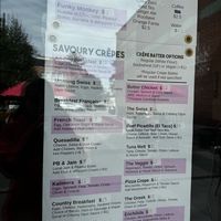   at Crepe Escape in Picton