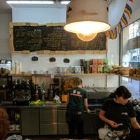 Inside at I'm Here Because of my Wife - Ani Po Biglal Ishti - אני פה בגלל אשתי in Jerusalem