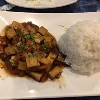Tofu in tomatoes  at Pho Viet in West Melbourne