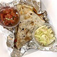 steak quesadillaas  at Veggie Grill by Next Level in El Segundo