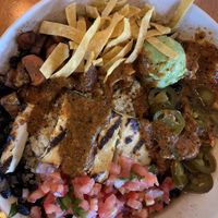 Sonoran bowl with grilled tofu at Veggie Grill by Next Level in El Segundo