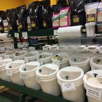 Specialty flours. at Scoop 'n Weigh Bulk Foods in Winnipeg