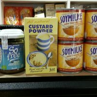 Vegan goods at Pickle & Must Deli in Warwick