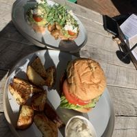 Avo on toast, BLT & wedges   at Perfect Break Vegetarian Cafe in Gerringong