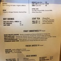 menu 3 at Perfect Break Vegetarian Cafe in Gerringong