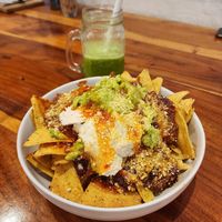 Nachos at Perfect Break Vegetarian Cafe in Gerringong