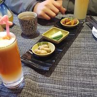 Free start (except for the juice) at Pure Lotus in Yangshuo