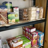 pantry stocks at Vege2go in Clifton Hill